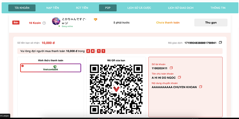 Hướng Dẫn Giao Dịch P2P Trên Nhà Cái Mibet Cùng Lưu Ý 4 huong-dan-giao-dich-p2p-tren-nha-cai-mibet-ban-coin