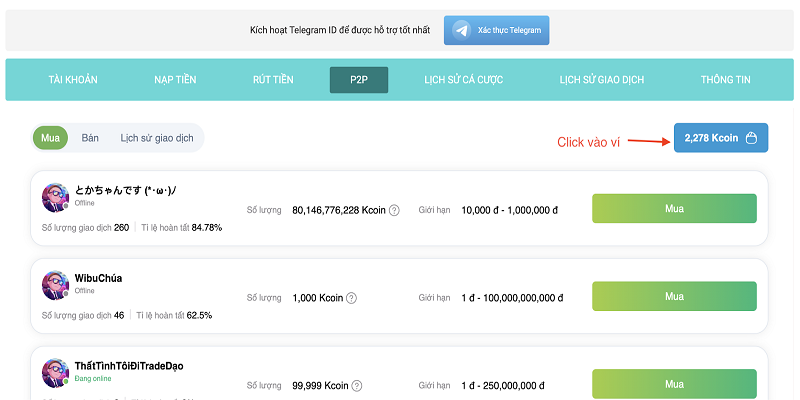 Hướng Dẫn Giao Dịch P2P Trên Nhà Cái Mibet Cùng Lưu Ý 3 huong-dan-giao-dich-p2p-tren-nha-cai-mibet-phan-chuyen-kcoin